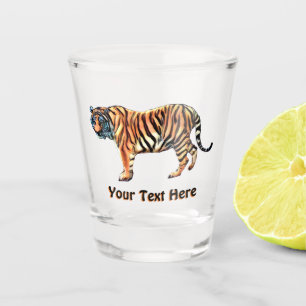 Sibirischer Tiger Schnapsglas
