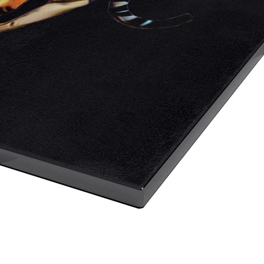 Sibirischer Tiger Schneidebrett (Ecke)