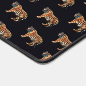 Sibirischer Tiger Schreibtischunterlage (Ecke)