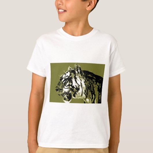 Sibirischer Tiger T-Shirt (Vorderseite)