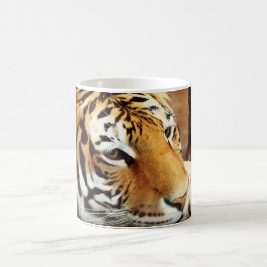 Sibirischer Tiger-verwandelnde Kaffee-Tasse Verwandlungstasse (Mittel)