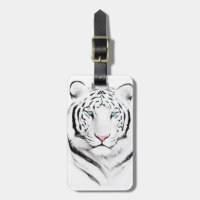 Sibirischer weißer Tiger