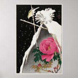 Sibirisches Bluechat Von Ohara Koson Poster