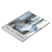 Sibirisches Katzen-Notizbuch Notizblock (Linke Seite)