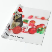 Sibirisches Weihnachtsschmuckpapier Geschenkpapier (Ungerollt)