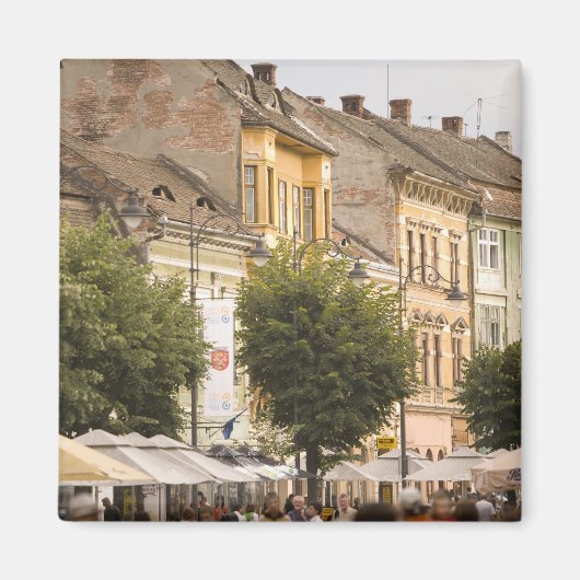 Sibiu. Neue Stadt. RF) Magnet (Vorne)