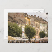 Sibiu. Neue Stadt. RF) Postkarte (Vorne/Hinten)