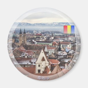 Sibiu Panorama Magnet
