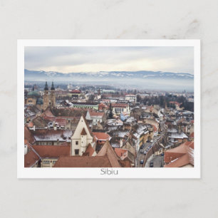 Sibiu Panorama Postkarte