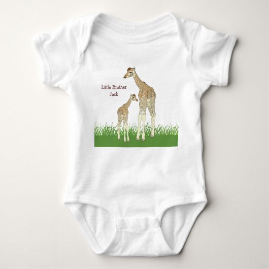 Sibling Giraffes Kid's T - Shirt (Vorderseite)