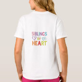 SIBLINGE NACH HERZ T-Shirt (Rückseite)