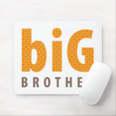 SIBLINGS COLLECTION - großer Bruder {orange} Mousepad (Mit Mouse)