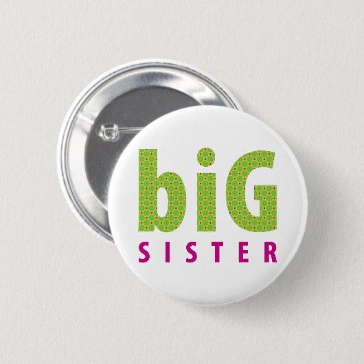 SIBLINGS COLLECTION - Großschwester {Limon} Button (Vorne & Hinten)