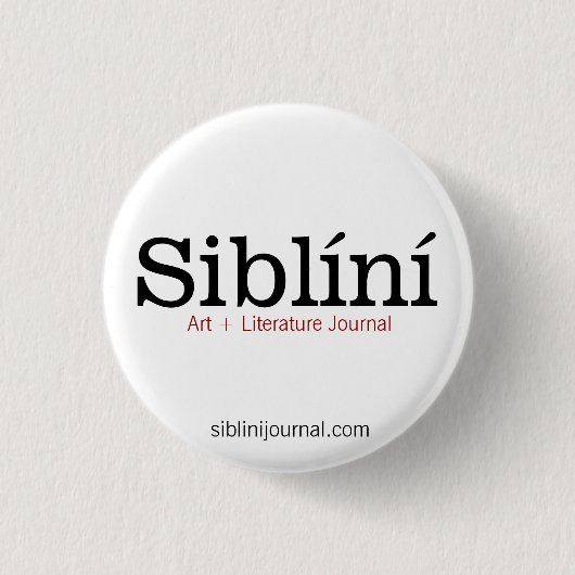 Siblíní Knopf Button (Vorderseite)