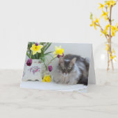 Siblons Grußkarte Karte (Gelbe Blume)