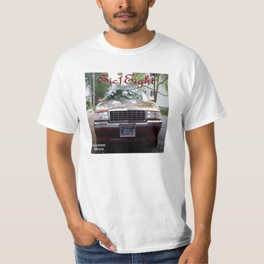 Sic1Eight cd Anfangalbum T - Shirt (Vorderseite)