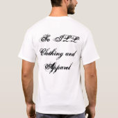 Sic1Eight Pimpin mein Stift-T - Shirt (Rückseite)