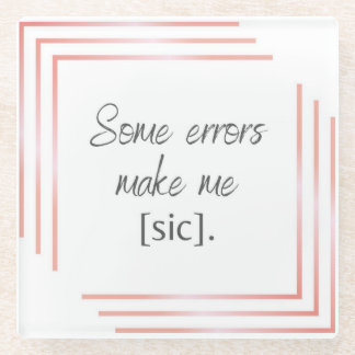 Sic Pink Untersetzer