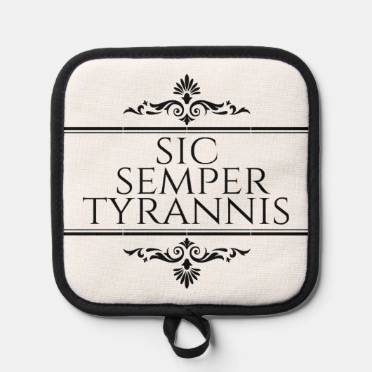 Sic Semper Fidelis Topflappen (Vorderseite)