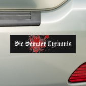 Sic Semper Tyrannis Autoaufkleber (Auf Auto)