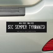 Sic semper tyrannis! autoaufkleber (Auf Auto)