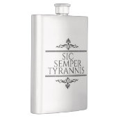 Sic Semper Tyrannis Flachmann (Rechts)