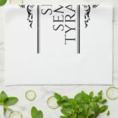 Sic Semper Tyrannis Geschirrtuch (Gefaltet)