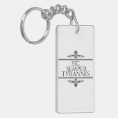 Sic Semper Tyrannis Schlüsselanhänger (Vorderseite links)