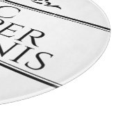 Sic Semper Tyrannis Schneidebrett (Ecke)