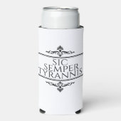 Sic Semper Tyrannis Selters Dosenkühler (Seltzer Vorderseite)