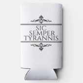 Sic Semper Tyrannis Selters Dosenkühler (Rückseite)