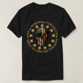 Sic Semper Tyrannis T-Shirt (Design vorne)