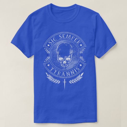 Sic Semper Tyrannis T-Shirt (Design vorne)