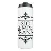 Sic Semper Tyrannis Thermosbecher (Vorderseite)