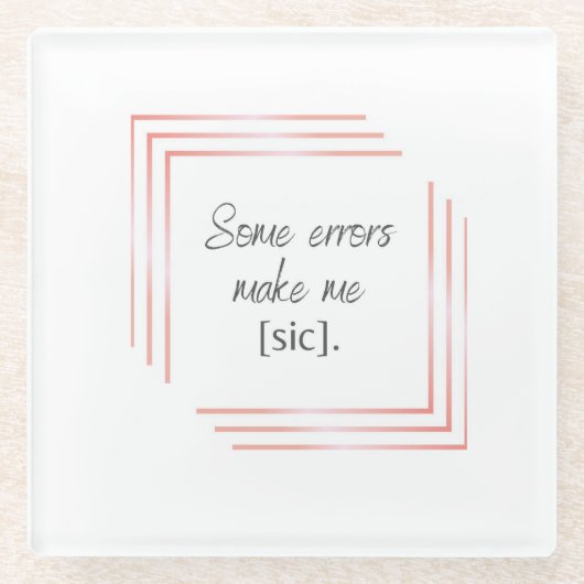 Sic Untersetzer (Vorderseite)