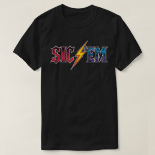 Sic'Em Go Dawgs Highschool Football Prix and Fanw T-Shirt