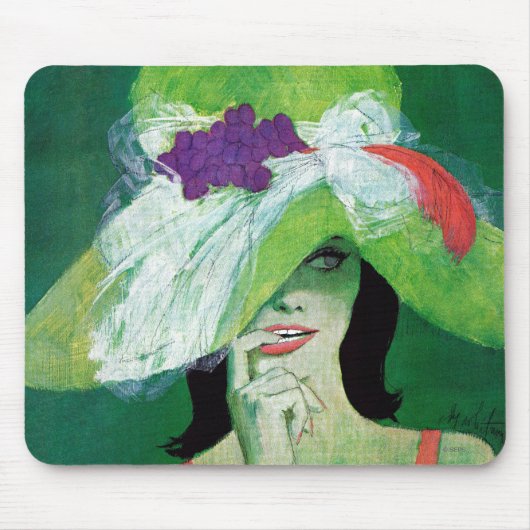 Sich abwenden mousepad (Vorne)