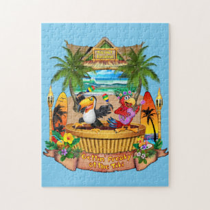 SICH AM TIKI AUSLEBEN PUZZLE
