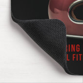 Sich auf das Leben einstellen. E-Aufkleber für psy Mousepad (Ecke)