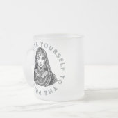 Sich auf die Gegenwart beschränken Mattglastasse (Vorderseite Links)