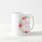 Sich dem Gebet widmen Kaffeetasse (VorderseiteRechts)