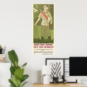sich dem Poster der Armee anschließen (Heimbüro)