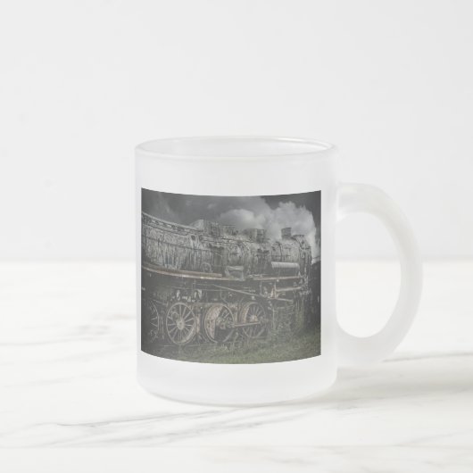 sich fortbewegende mattglastasse (Rechts)