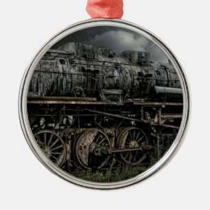 sich fortbewegende silbernes ornament