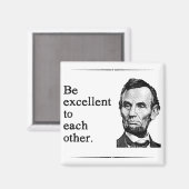 sich gegenseitig beherrschen magnet (Vorderseite/Rückseite)