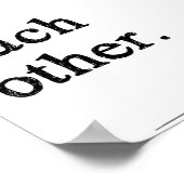 sich gegenseitig beherrschen poster (Ecke)