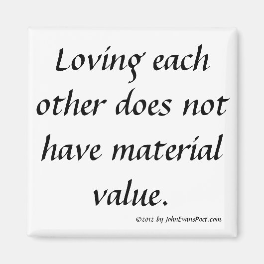 sich gegenseitig lieben magnet (Vorne)