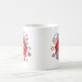 Sich Glücklich Fühlend Kaffeetasse (Mittel)