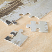 Sich hin- und herbewegende Batterie La Tonnante im Puzzle (Seite)