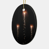 Sich hin- und herbewegende Laternen-Verzierung Keramikornament (Links)